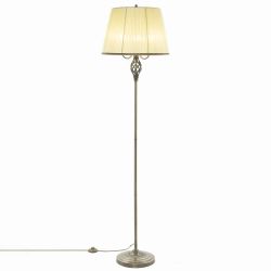 Citilux Вена CL402933 Торшер бронза с кремовым абажуром