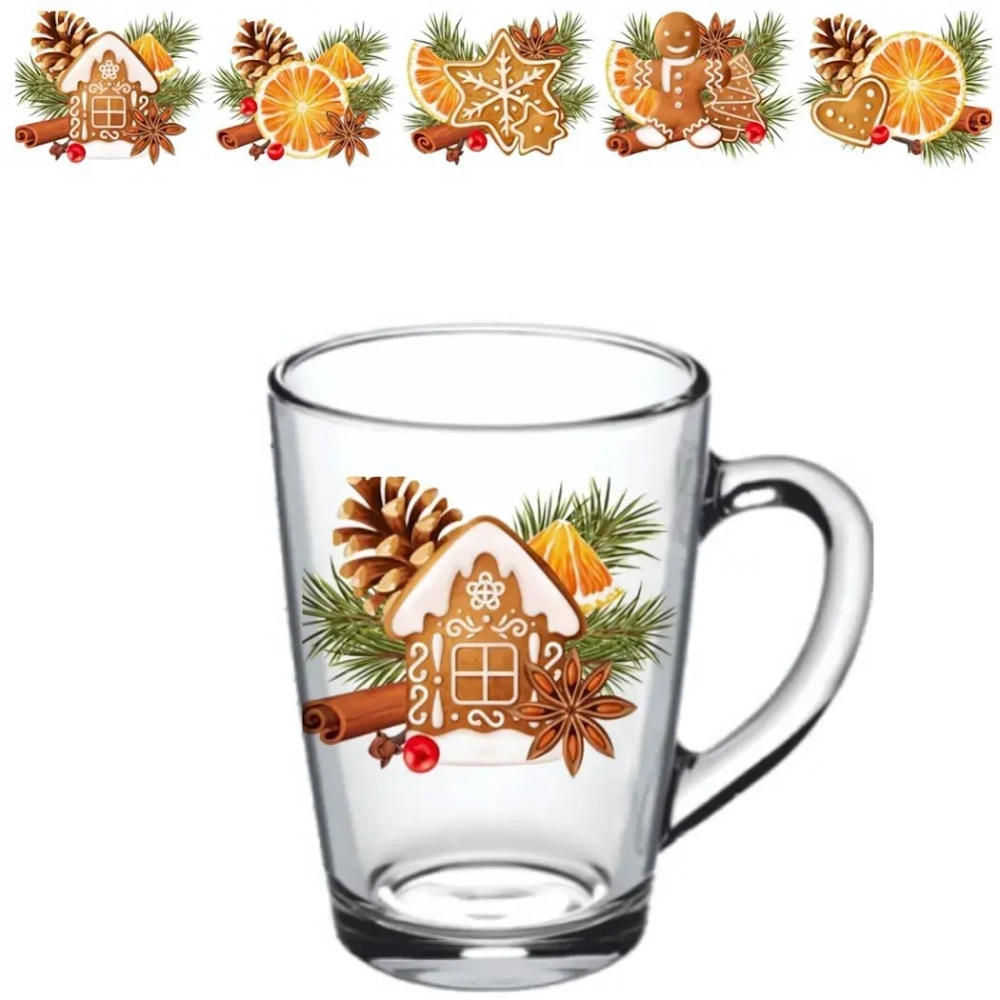 Кружка 300мл «Со вкусом праздника» 5 видов