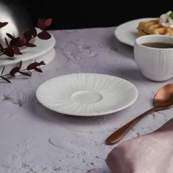 Блюдце d 12 см h1,8 см кофейное для чашки арт. 81222584 Frost White Moon P.L. Proff Cuisine [6]