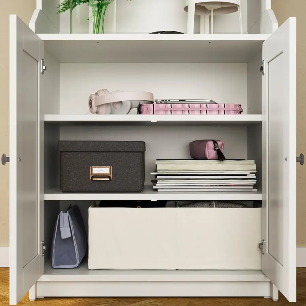 Шкаф - HAUGA IKEA/ХАУГА ИКЕА, 46х139х199 см, белый