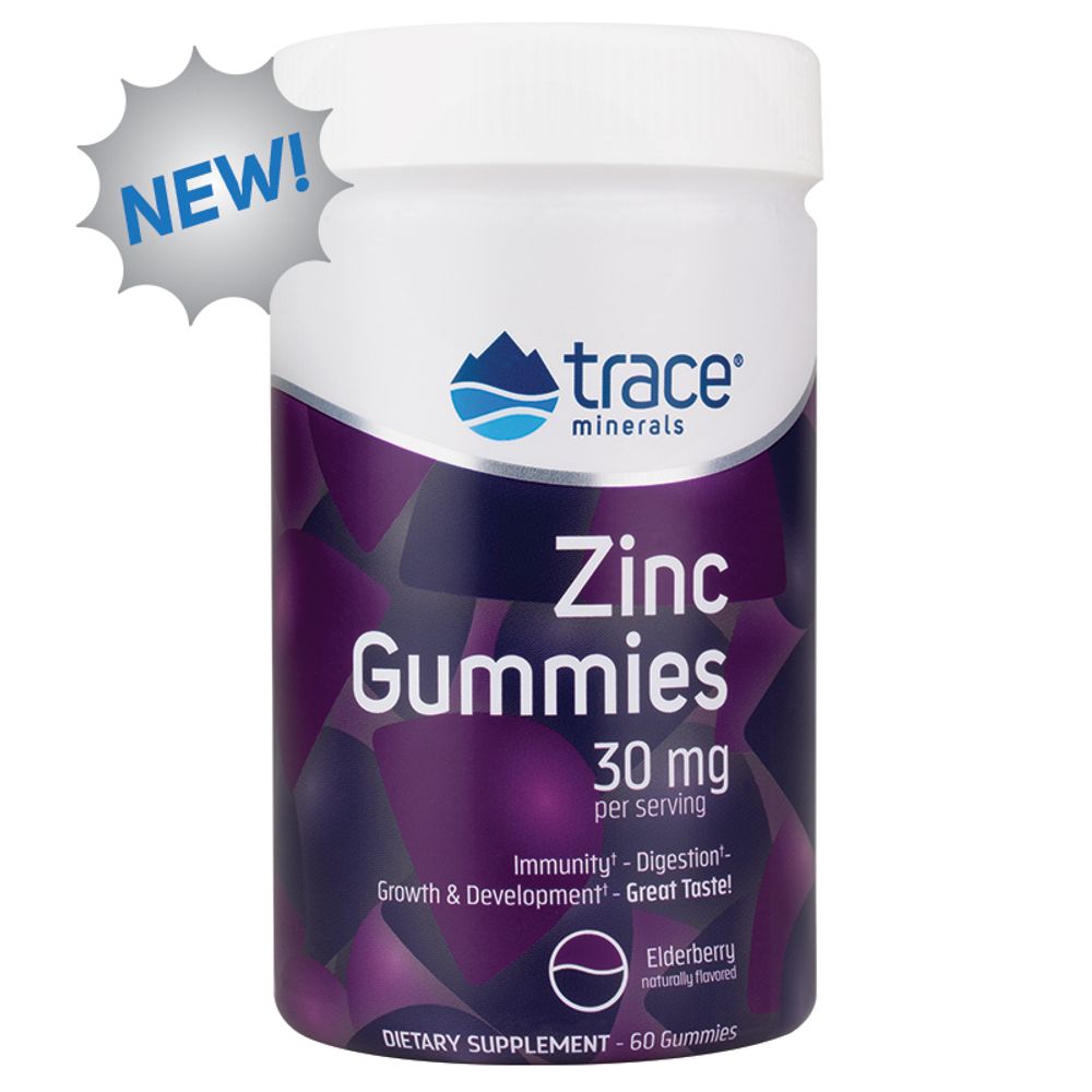 Zinc Gummies 30 mg 60 gumm