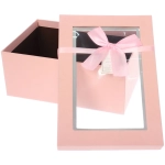 Коробка подарочная «Нежная душа» 23*16*9.5 см, Розовый