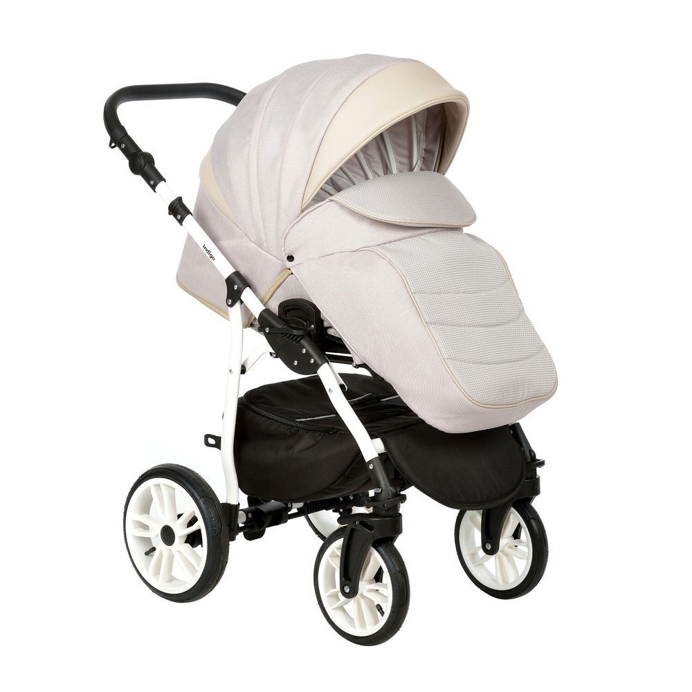 Коляска 3в1 INDIGO F in 01 (бежевый)