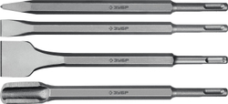 ЗУБР Буран, 4 шт, 250 мм, SDS-plus, набор зубил, Профессионал (29360-H4)