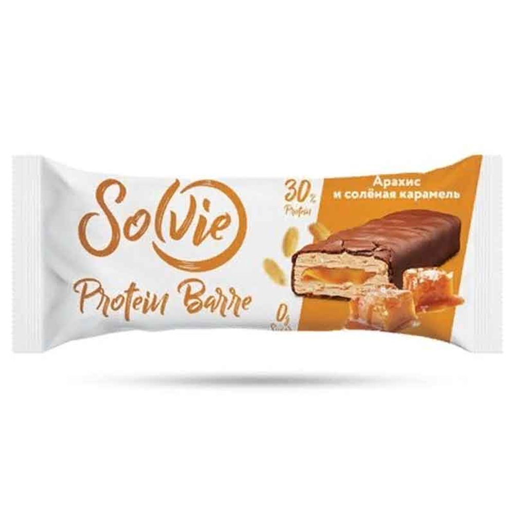 Solvie Protein Barre Протеиновый батончик глазированный с начинкой (50 гр.)