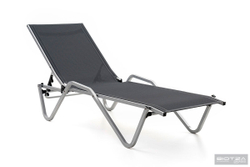 Шезлонг металлический Hera, антрацит
