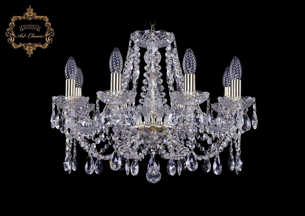 Подвесная люстра Art Classic 11.21.8.200.Gd.Sp