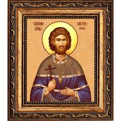 Виктор Басов священномученик. Икона на холсте