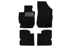 Коврики в салон для NISSAN Almera АКПП 2012-2018, седан, 4 шт.(текстиль) KVR02364001210KH