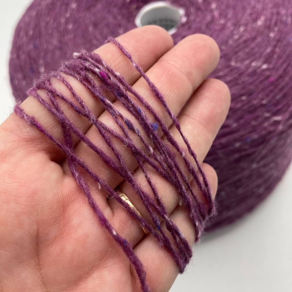 Пряжа для вязания твид на бобине MINOTAURO