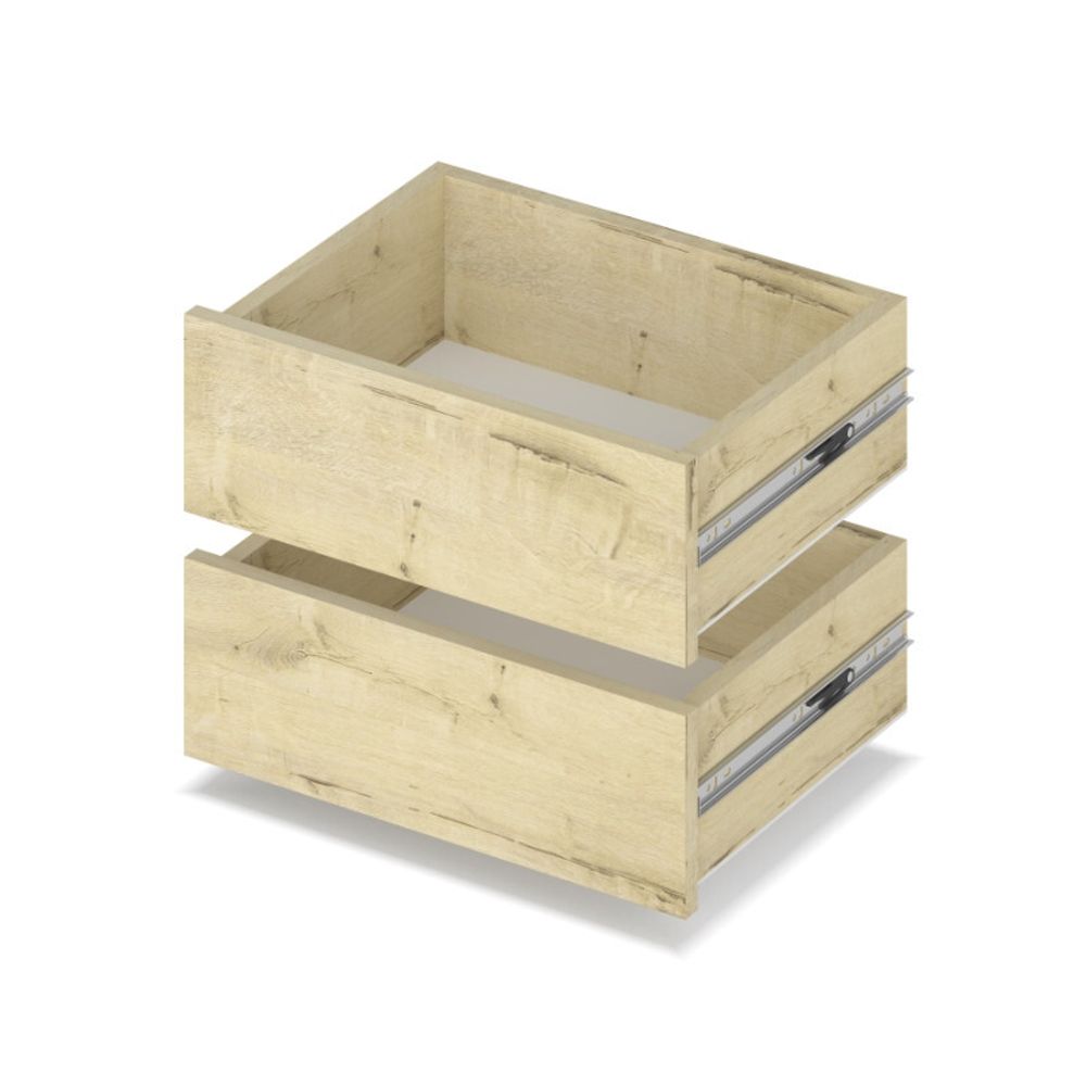 Ящики выдвижные для шкафов-купе глубиной 600 "Роланд" Р76, ЛДСП, MODERN