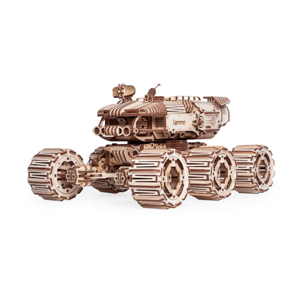 Деревянный конструктор Марсоход Террмаформатор-HOBOS со светом (Lemmo)