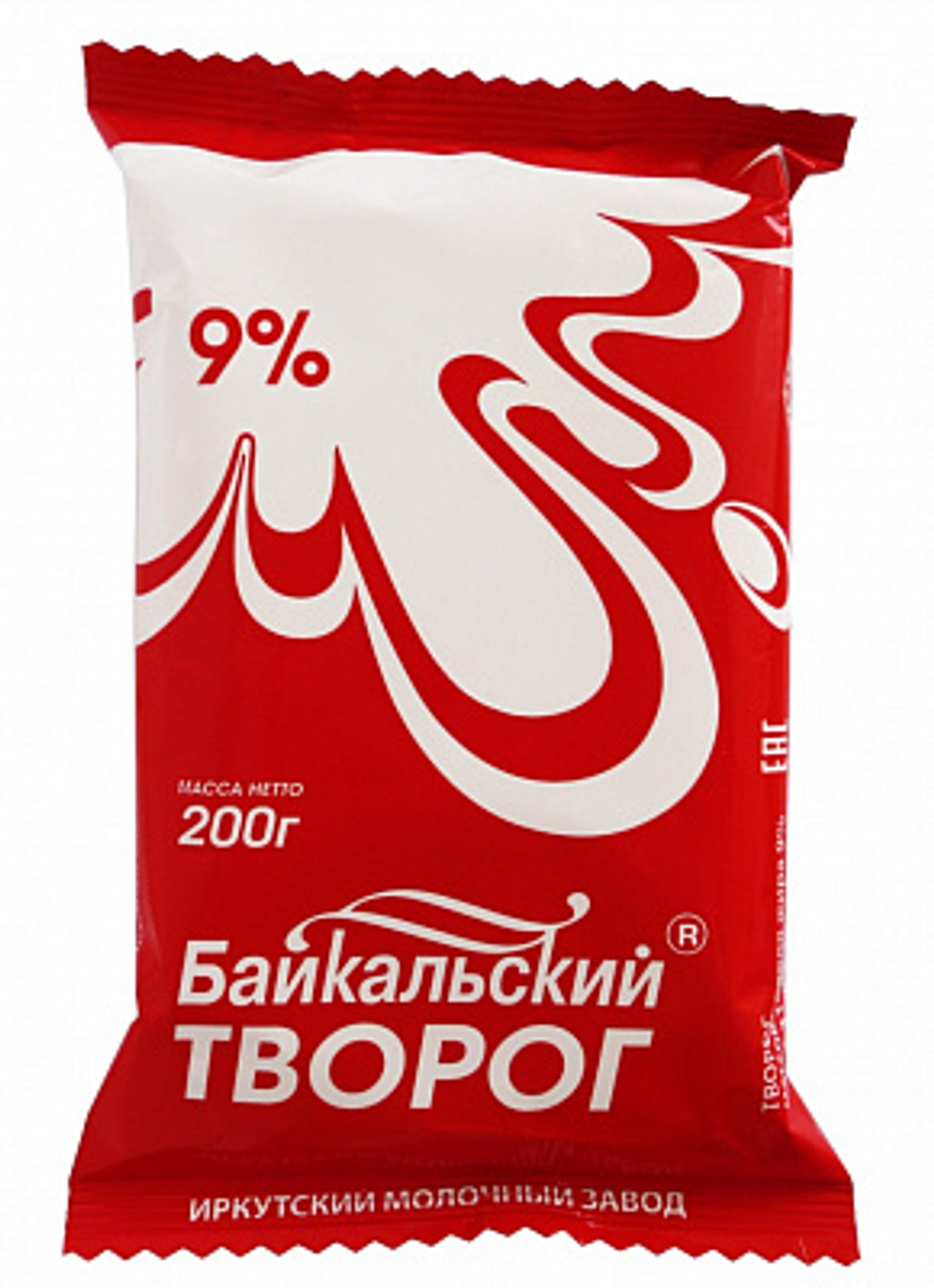 Творог Байкальский 9% 0,2