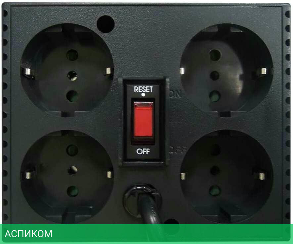 Стабилизатор напряжения Powercom TCA-2000 Black