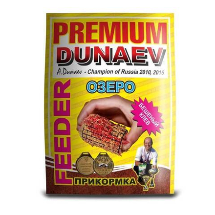 Прикормка "DUNAEV-PREMIUM" 1кг Фидер Озеро Красная