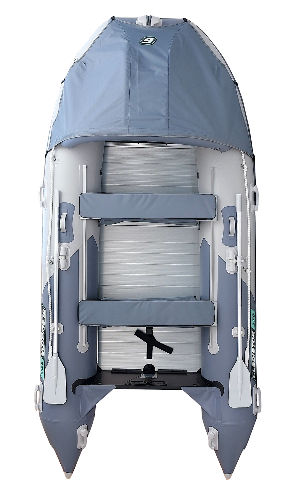 Лодка ПВХ Gladiator Professional D370AL с алюминиевым полом