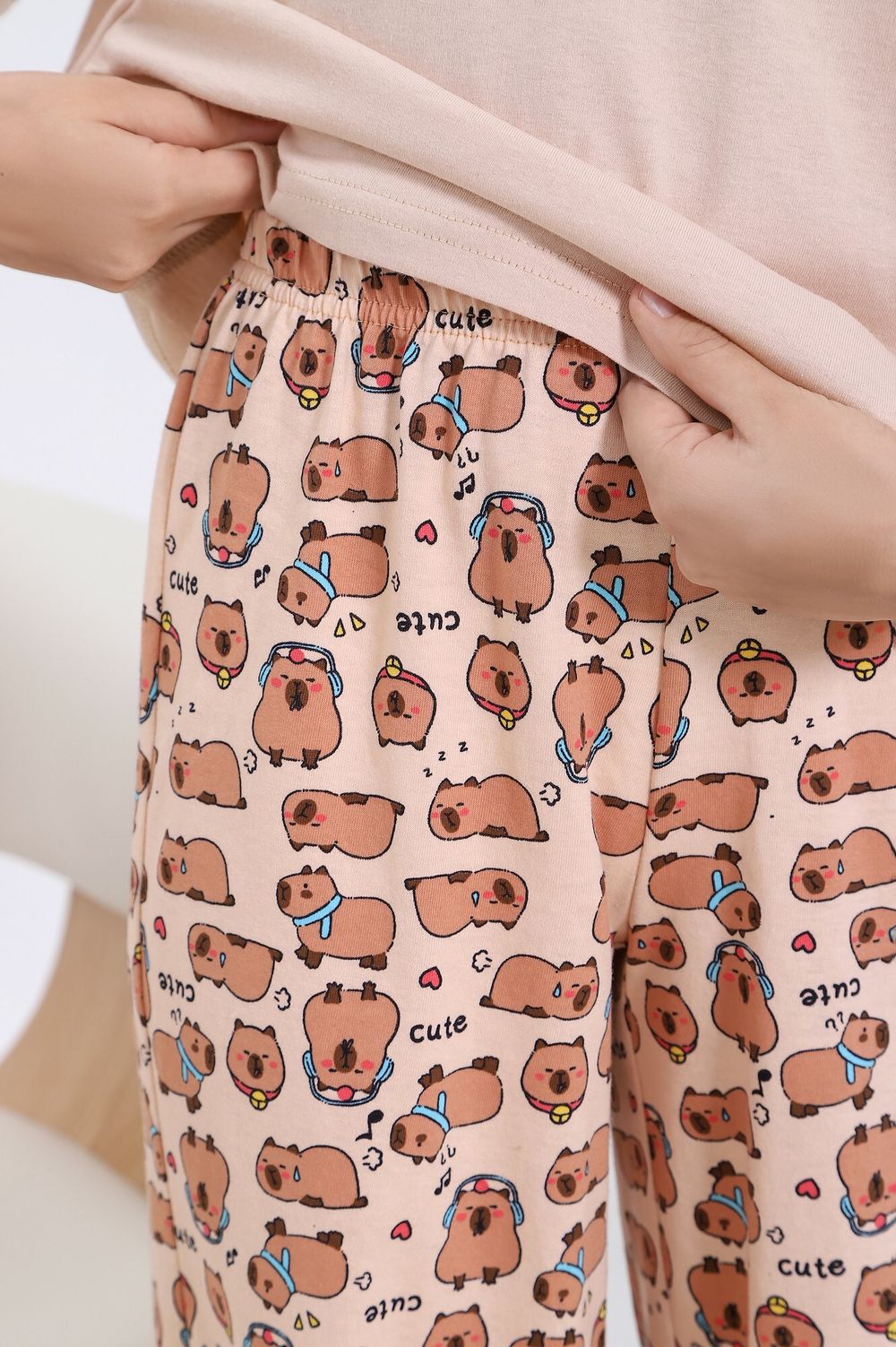 Пижама для девочки Капи-1 Виотекс БЕЖЕВЫЙ