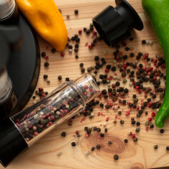 Набор ёмкостей для специй 8 шт. Kamille КМ-7051 на круглой подставке