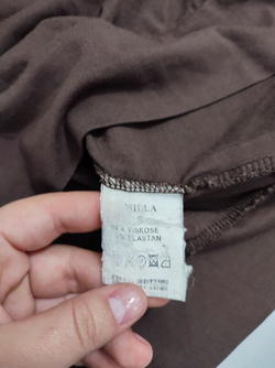 Майка Milla коричневая 44 размер