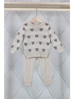 Костюм вязаный детский "Мишки"