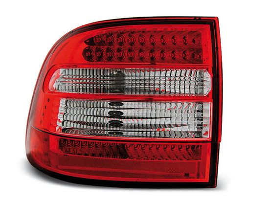 Задние фонари Porsche Cayenne 955 red white led