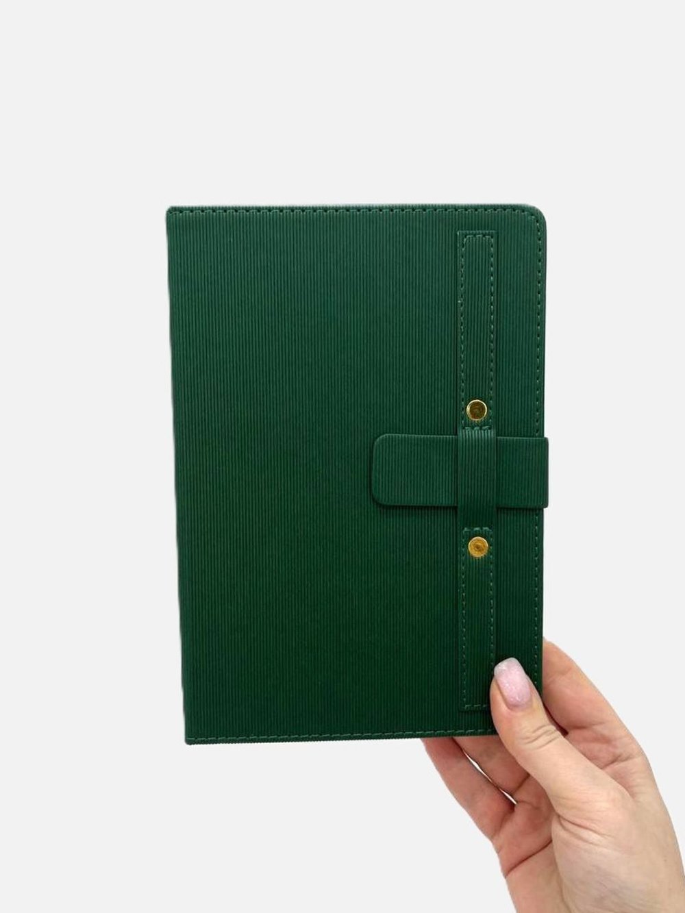 Блокнот А5 линейка 130л зеленый (8394-4)