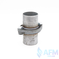 Фланец соединение с прокладкой на болтах (ромб) с выходами труб