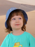 Панама детская солнцезащитная для девочек и мальчиков со светоотражающим эффектом CROOT