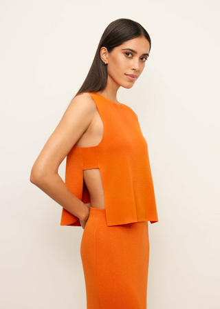 Топ SAVANNAH без рукавов, оранжевый