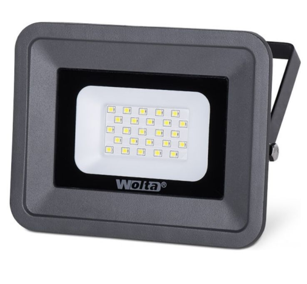 Прожектор светодиодный уличный Wolta WFL-20W/06 3000К 20Вт IP65