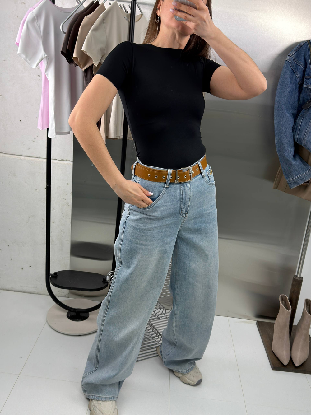 Футболка женская арт. 016 цвет "чёрный"