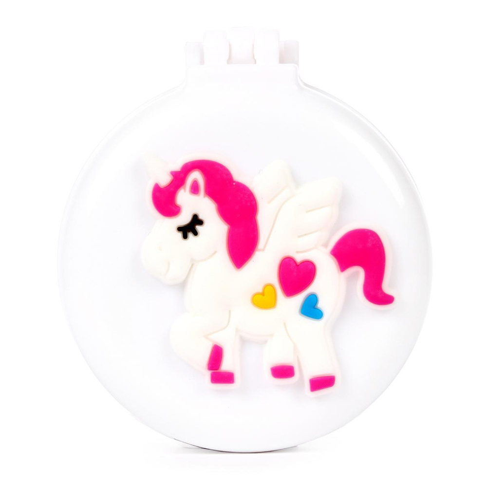 Расческа массажная детская складная "Barbariska" с зеркалом 675-008 (Huangyan Shunchang)