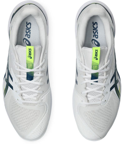 Теннисные кроссовки Asics Solution Speed FF 3 Clay - white/mako blue