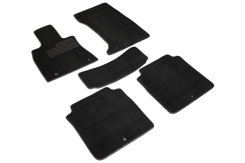 Ворсовые коврики LUX для Genesis G90 2020-н.в., Seintex.98481