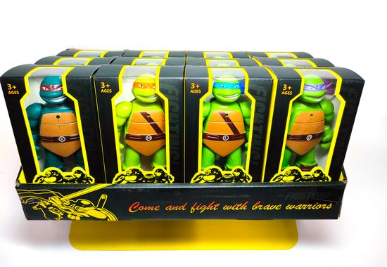 Черепашки ниндзя со светом в ассортименте