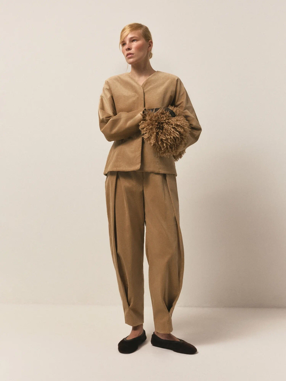 Брюки из итальянского вельвета