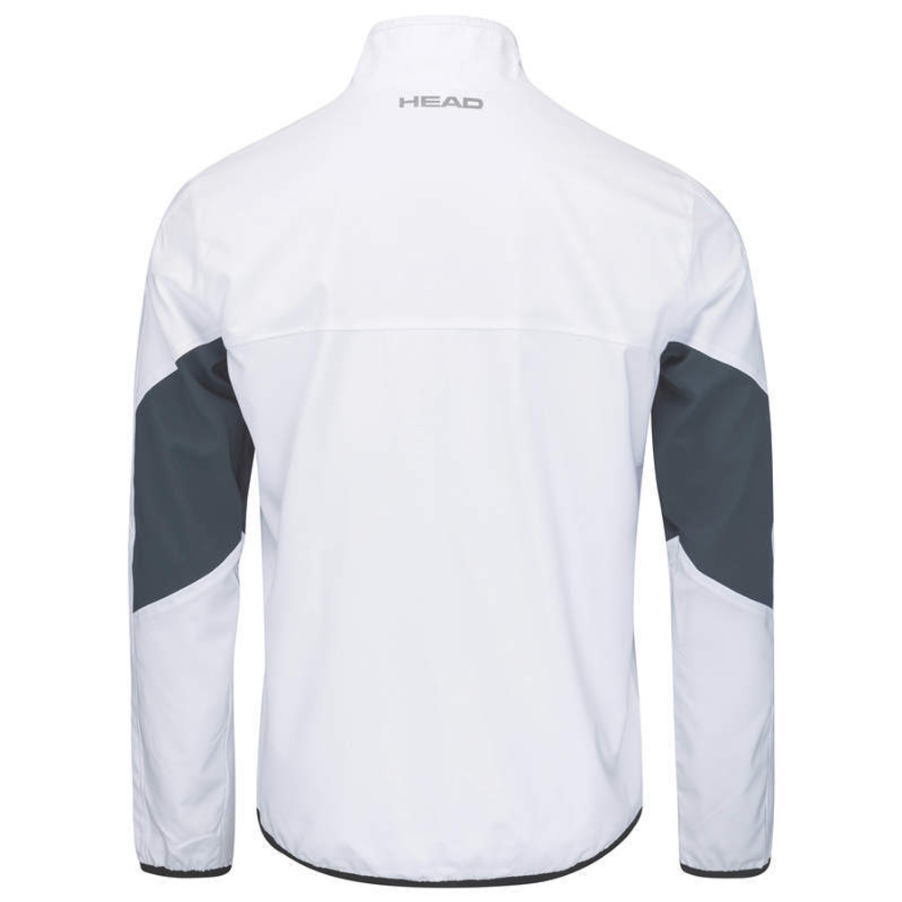 Детская теннисная толстовка Head Club 22 Jacket - white/navy