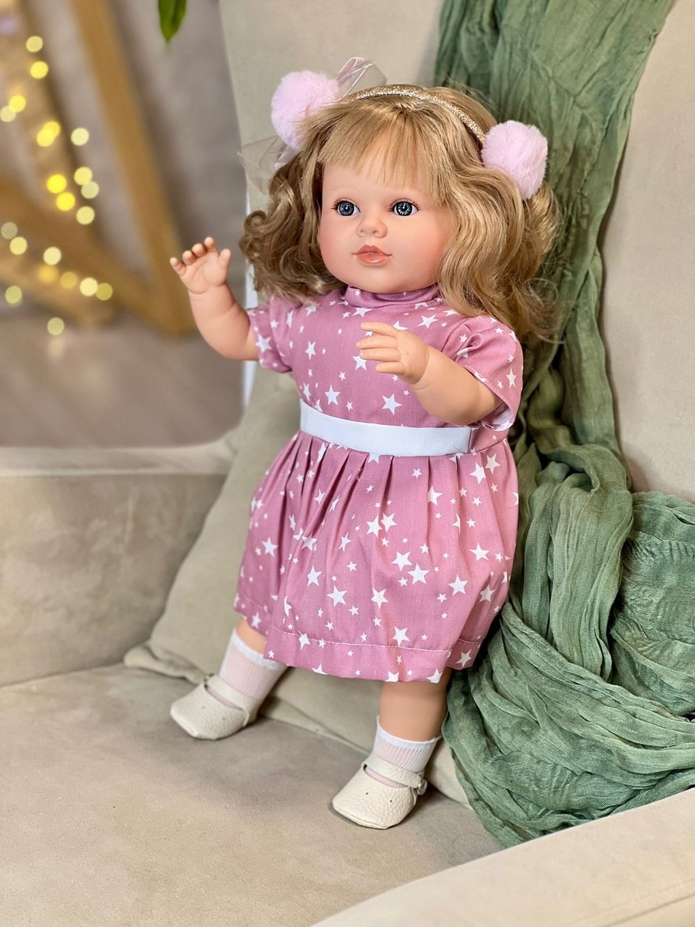 Кукла Berbesa мягконабивная 52см Carla (7218S)