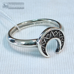 Кольцо "лунница"