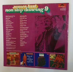 Винтажная виниловая пластинка LP James Last Non Stop Dancing 9 (Germany 1969)