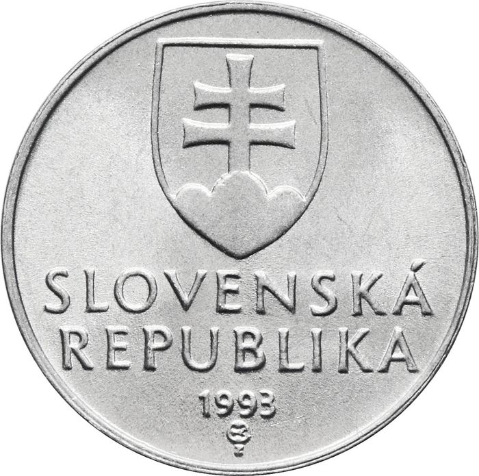 10 геллеров 1993 Словакия