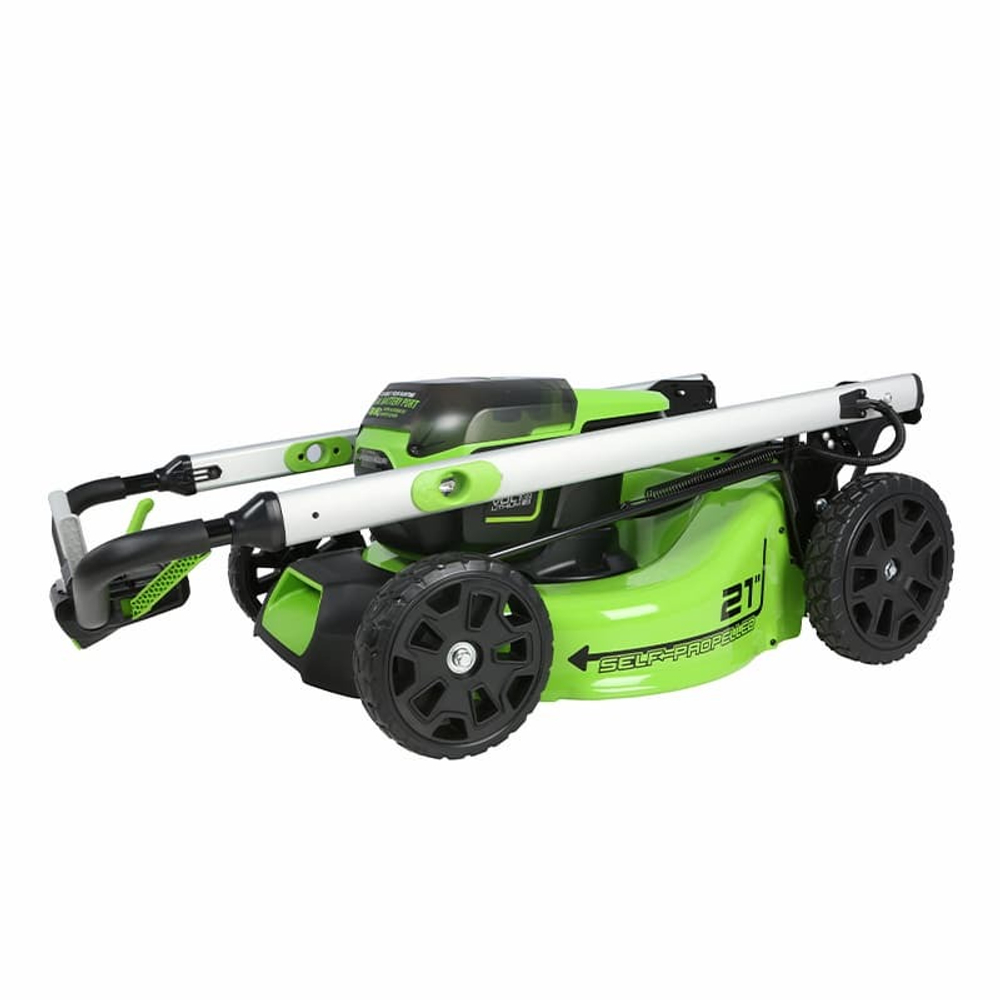 Газонокосилка самоходная Greenworks 60V (51 см) Арт. 2514307 бесщеточная аккумуляторная