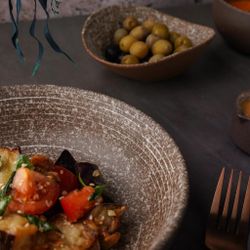 Салатник 800 мл d 19,7 см h5,3 см Brown Untouched Taiga P.L. Proff Cuisine [1]