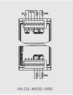 UN 231-4HD32-0XB0 Модуль аналоговых входов SM1231 4AI 13BITS