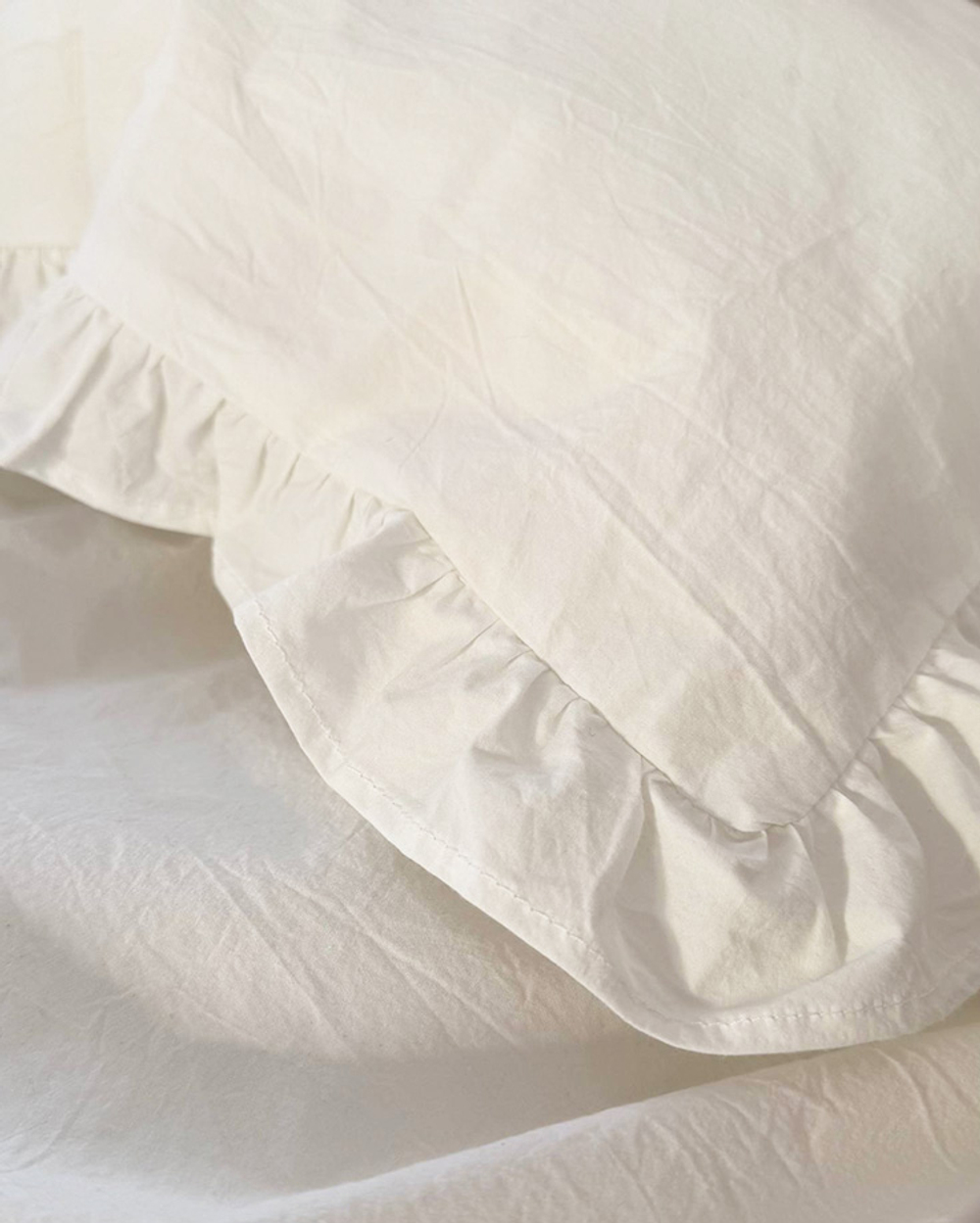 Вареный хлопок Ванильный снег