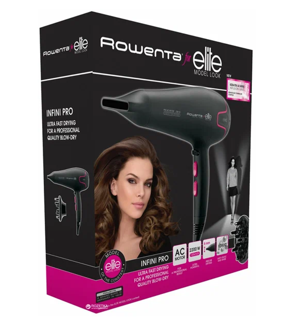 Фен Rowenta cv8722 (q)