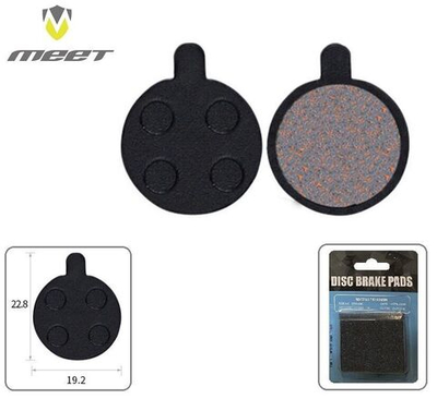 Тормозные колодки MEET для дискового тормоза ZOOM, POWER, BOLIDS, Hayes Sole, блистер, TP-11С (УТ000
