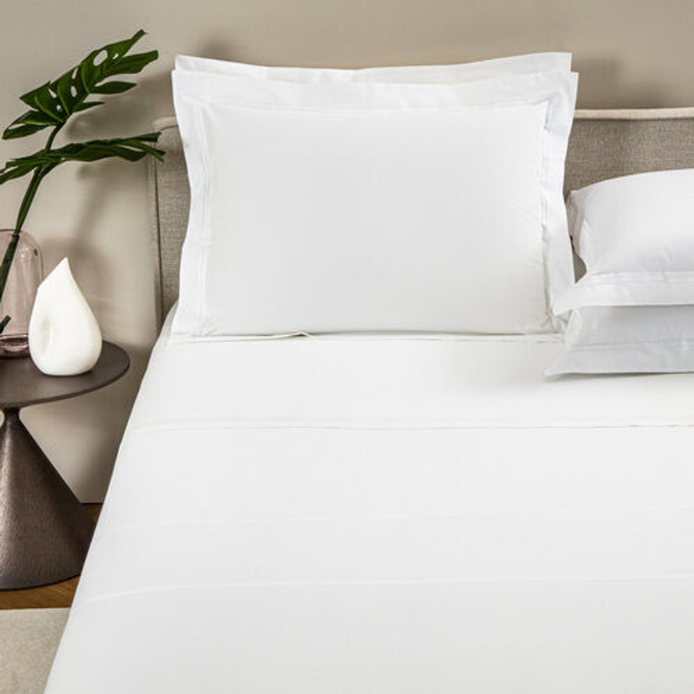 Постельное белье Frette Classic White/White (240 x 220 см)