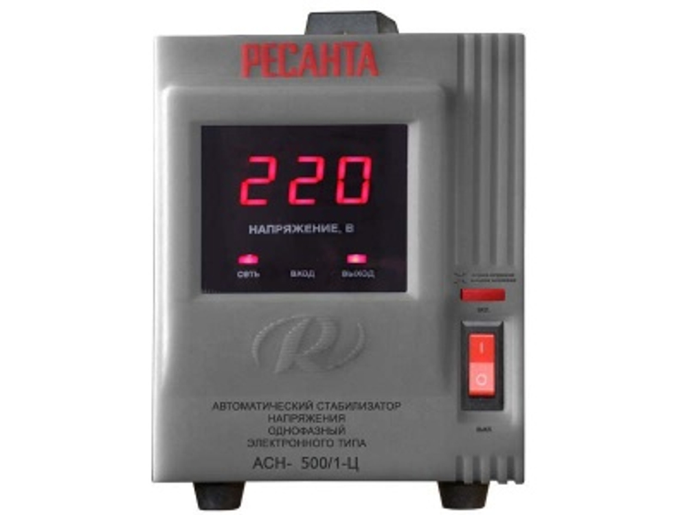 Стабилизатор Ресанта АСН- 500/1-Ц