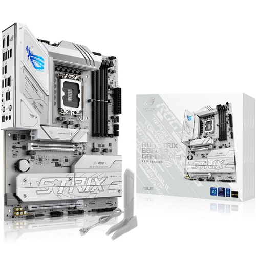 Материнская плата ASUS ROG STRIX B860-A GAMING WIFI (LGA1851/B860/4xDDR5/2xPCI-Ex16/4xM.2/Wi-Fi/BT/SB/GLAN/HDMI/DP/ATX)